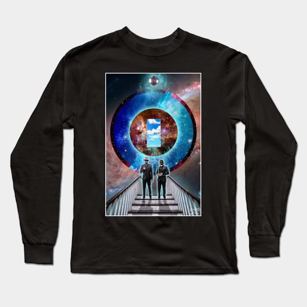 Techno-illogical Long Sleeve T-Shirt by Bobby Zeik Art